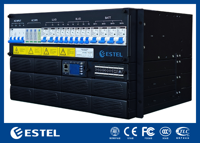 Rectifier In Telecommunication 18kW Telecom Rectifier Power with IP65 Enclosure for Telecommunication Site