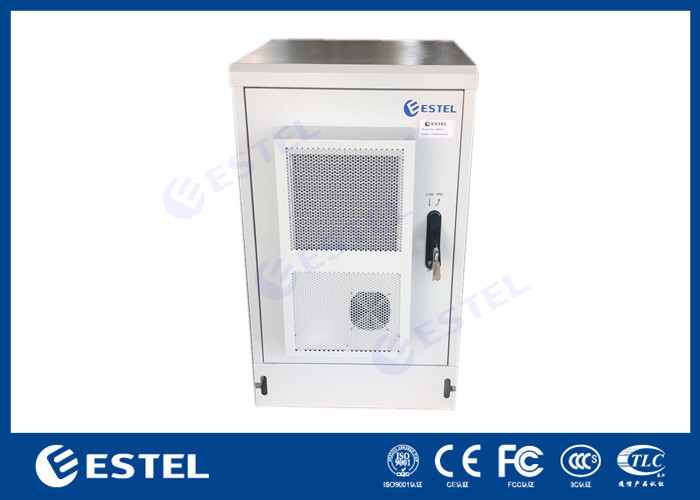 IP65 16U Galvanized Steel Outdoor Equipment Cabinet Air Conditioner ...