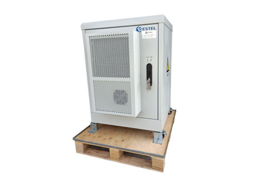Telecommunications Lockbox Galvanized Steel Single Wall Outdoor Telecom Cabinet Anti Theft Three ...