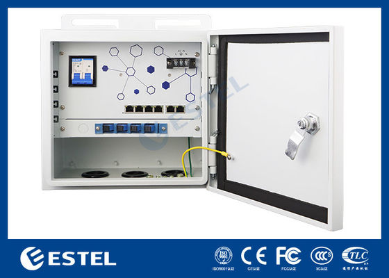 Network Switchable Box Customized Pole Mounted Network Switch Box EB2042PG Outdoor Smart ...