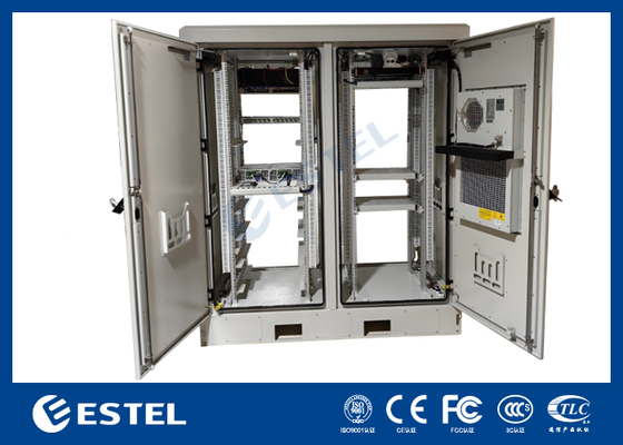 Outdoor Telecom Power System with Integrated Cabinet and Pure Battery Cabinet for Performance in Harsh Environments