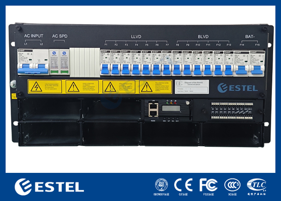 DC Telecom Rectifier Power System 18kW Power Capacity with Remote Control